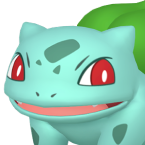 cabeça do Bulbasaur